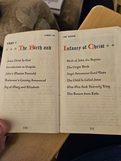 Christ In The Gospel.  The Life Of Christ By The 4 Evangelists. With 170 Original Illustrations. 1949 Edition In Good Condition.  See Photos For Same.