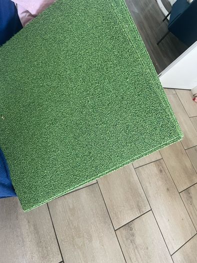 green carpet tiles