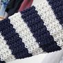 Joules Navy and white Jumper size 10 Image 4
