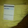 BNWT M&S Yellow/ Mimosa Roll up trousers Size 8 Image 3