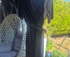 Marc Angelo Pleated Wrap Dress