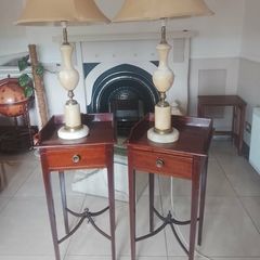 antic lamps & stands