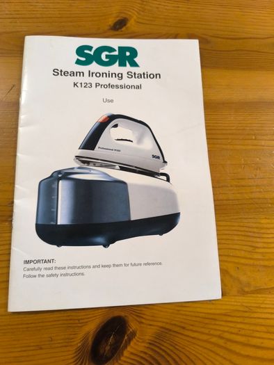 SGR Professional K123 Steam Generator Iron (2300W)  Fully Functional