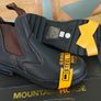 New Brown Mountain Horse Boots Protective Rider Short Riding Yard Steel Toe Cap - Size UK 7.5 Image 2