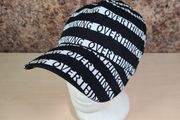 ZARA OVERTHINKING Black and white Baseball cap
