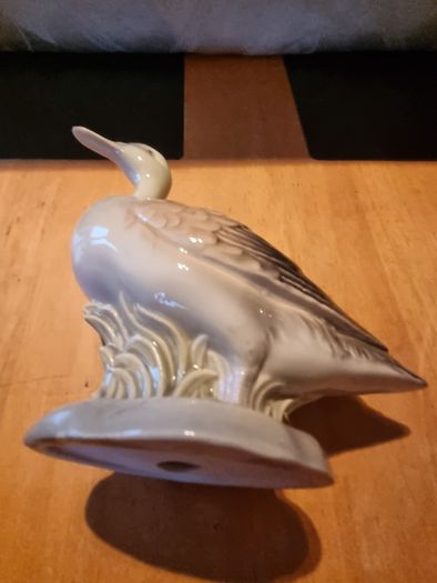Large Spanish Porcelain Duck Figurine