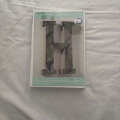 kids bedroom wall decoration letter H