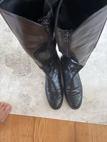 Gabor Black Leather Boots