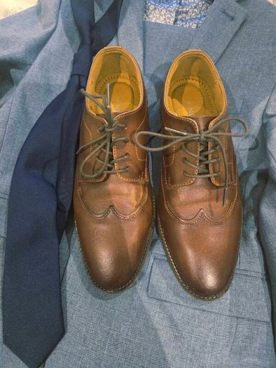 Boy suit next 12 years +shoes+tie+ shirt.
