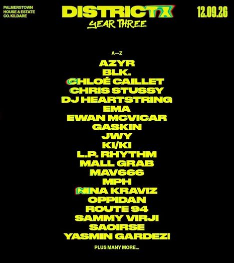 District X Saturday ticket