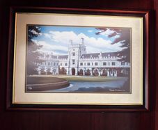 Peadar Drinan. The Quad UCC. Signed Limited Edition Print