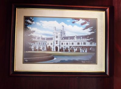 Peadar Drinan. The Quad UCC. Signed Limited Edition Print