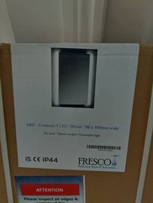Brand new Fresco bathroom mirror