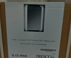 Brand new Fresco bathroom mirror