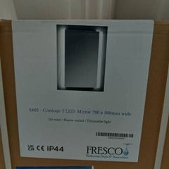Brand new Fresco bathroom mirror