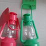 2 small plastic garden lanters tags attached Image 3