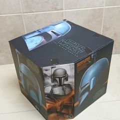 Star Wars Mandalorian Death Watch Black Series Full Size Helmet - Brand New and Sealed