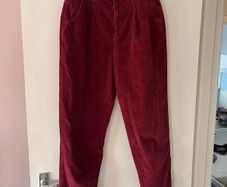 Cord trousers Hollister
