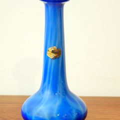 Mid Century Lotus Vase not Murano