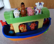 Noah's Ark toy, in Polish, Big Steps Noah's Activity Ark
