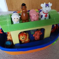 Noah's Ark toy, in Polish, Big Steps Noah's Activity Ark