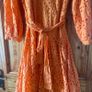 Stunning orange Zara dress Image 2