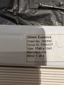 Venetian blinds