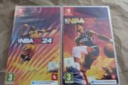 NBA 2K24 &amp; NBA 2K23 - Switch (sealed/ 2 games)