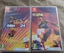 NBA 2K24 & NBA 2K23 - Switch (sealed/ 2 games)