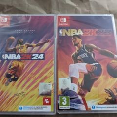 NBA 2K24 & NBA 2K23 - Switch (sealed/ 2 games)