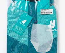 Brand New Deliveroo Jacket Size L (Waterproof Shell)