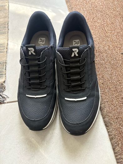 Rieker L5850-14 Navy & White H Fit Sneakers Size 8