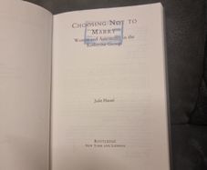 Julie B. Hassel  Choosing Not to Marry: Women and Autonomy in the Katherine Group (Studies in Medieval History and Culture)