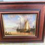 Dutch oil shipping paintings free postage Image 3