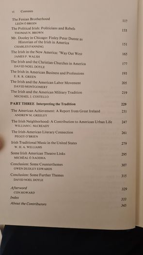 American And Ireland, 1776-1976. The Americ Dentity And The Irish Connections. Hardback In Good Condition.