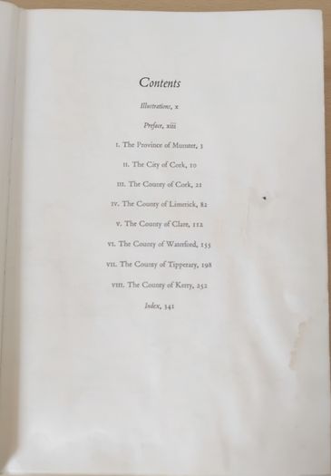 Munster and the City of Cork by Richard Hayward 1964 FREEPOST