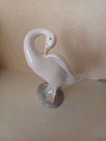 Vintage Lladro Goose Figurine