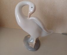 Vintage Lladro Goose Figurine