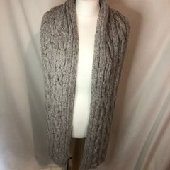 NEW grey wool scarf