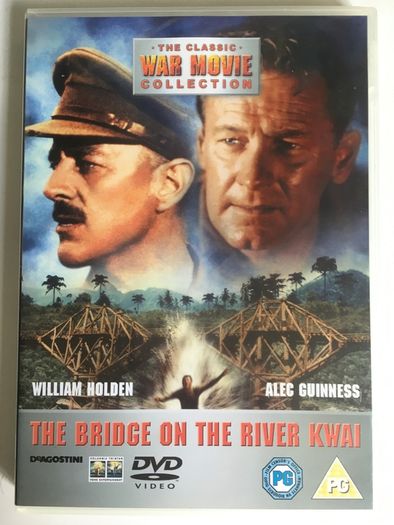 The Bridge On The River Kwai (David Lean Film) [1957] William Holden, Alec Guinness, Jack Hawkins & Sessue Hayakawa [Movie DVD] Academy Award Winner