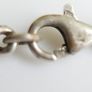 Vintage Unusual 925 Sterling Silver Chain Necklace length 20,5" - 25,18g Image 6