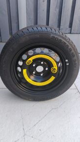 tyre Brand New Genuine Skoda / VW 16" Full-Size Spare Wheel & Continental Tyre (5x112)