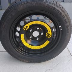 tyre Brand New Genuine Skoda / VW 16" Full-Size Spare Wheel & Continental Tyre (5x112)