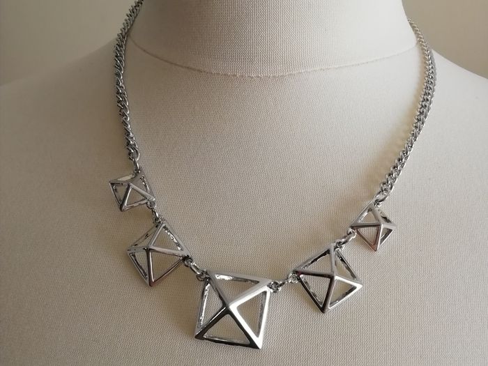 DesignSix London Gibson Silver Necklace New With Tags