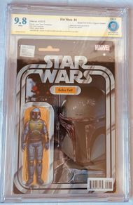 Star Wars #4 (2015), featuring the highly sought-after Boba Fett
