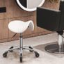 Hydraulic Saddle Salon Stool  Adjustable Height Image 5