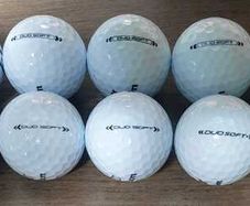 13 Wilson Duosoft Lake Balls