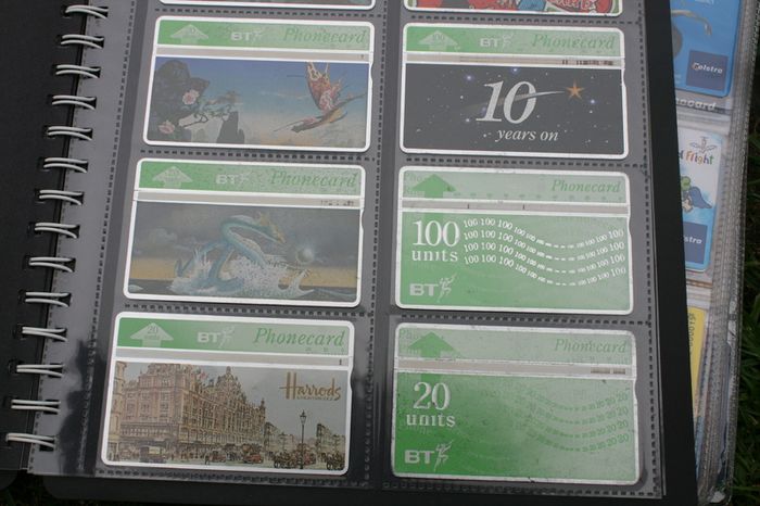 Vintage Call Cards collection of  over 300  international calling cards