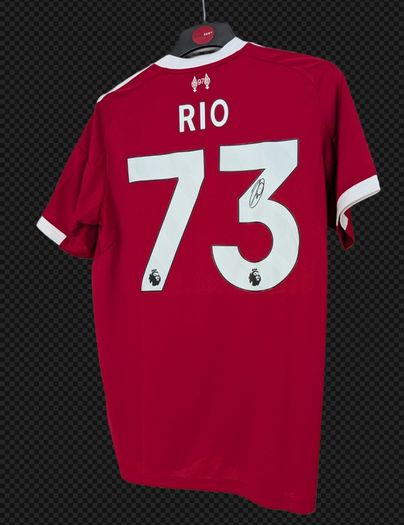 Rio Ngumoha Liverpool FC signed genuine Jersey 25/26