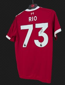 Rio Ngumoha Liverpool FC signed genuine Jersey 25/26